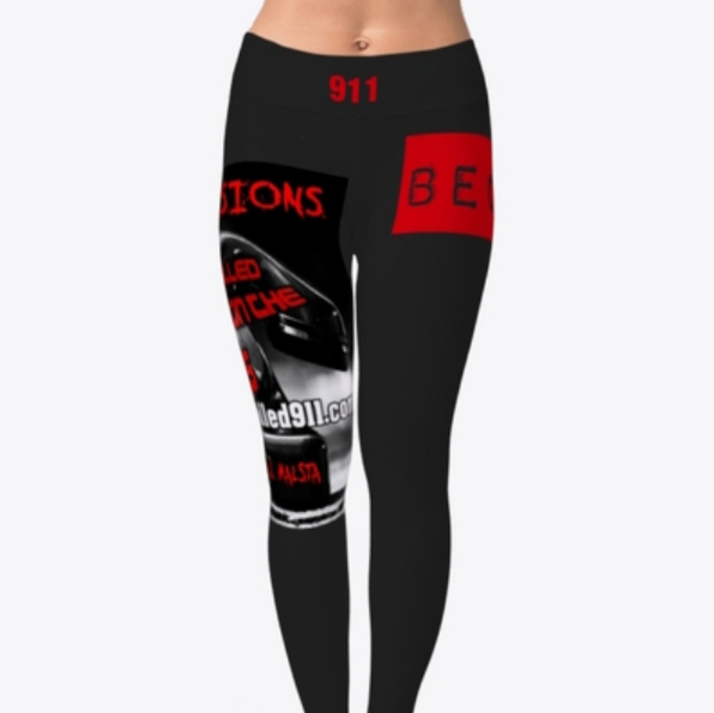 Becky Called The Cops On The Kids Leggings Black